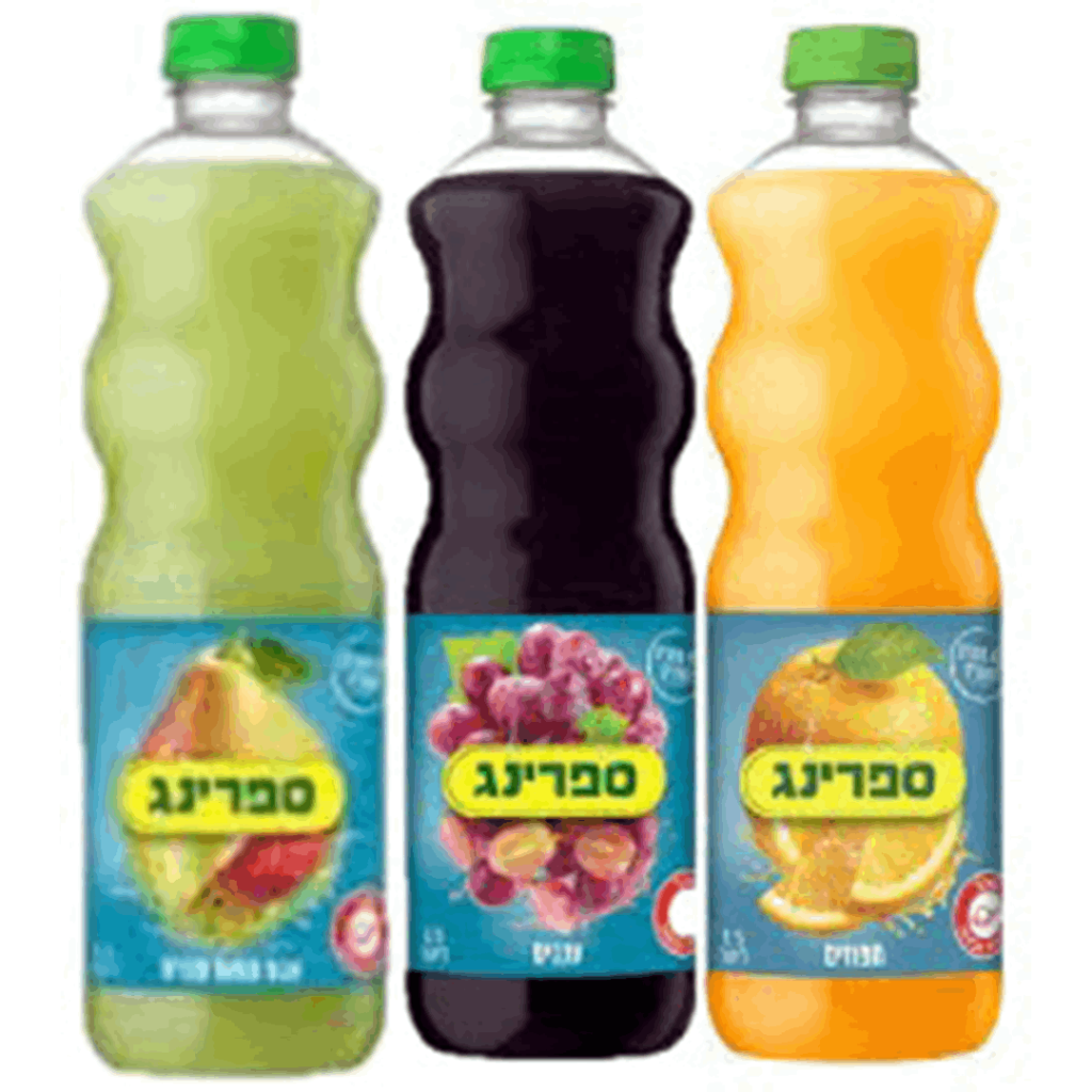 ספרינג 1.5 ליטר במגוון טעמים