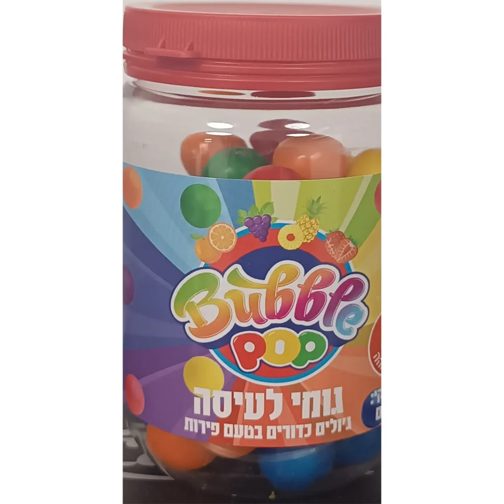 גומי לעיסה פירות