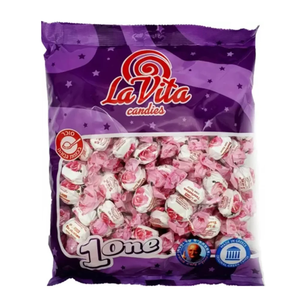 סוכריות גלי ורדים לויטה 700 גרם