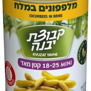 מלפפון במלח 18-25 יבנה 560 גרם
