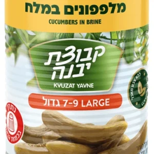 מלפפון במלח 7-9 יבנה 560 גרם